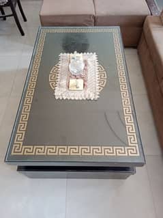 a new condition centre table with golden work 0