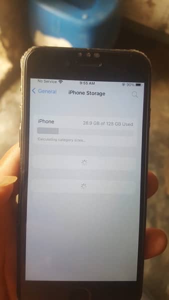 i phone 7 non pta 128gb 10/9 battery chang 3