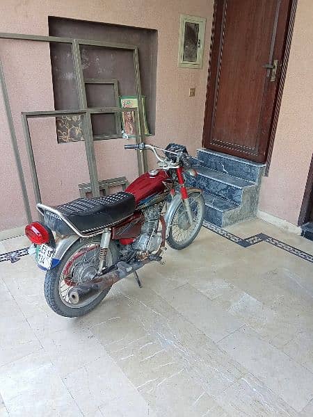 I am selling cg125 2018 model 2