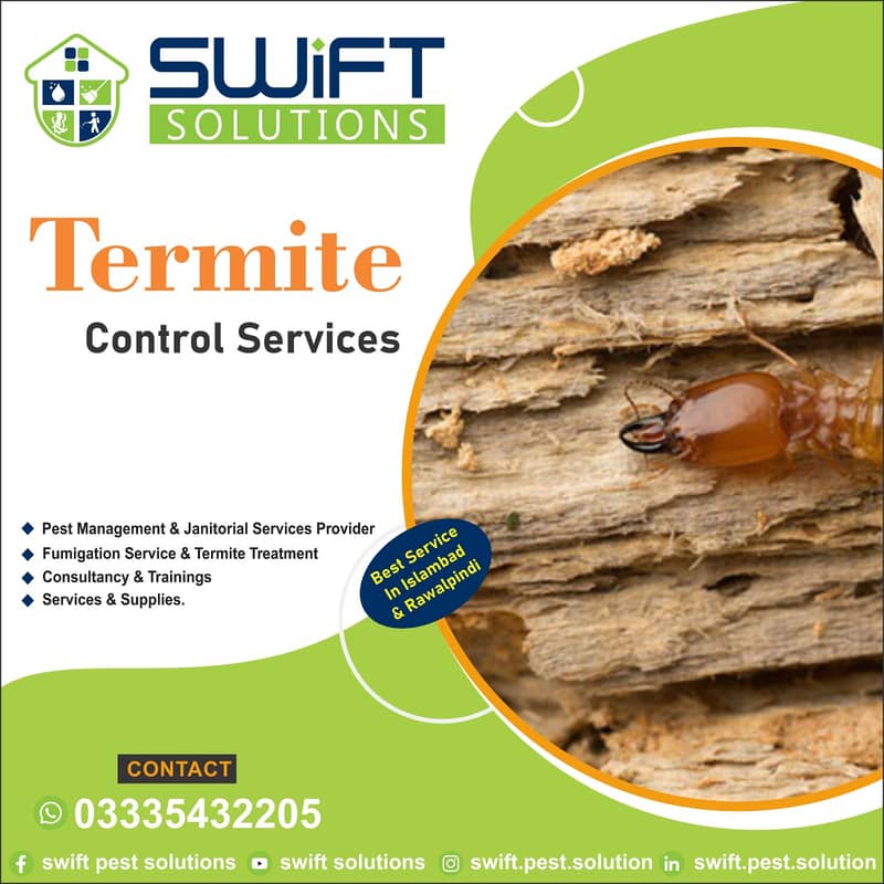 Pest control  - Fumigation Services in islamabad -  deemak control 1