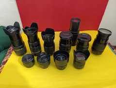 Canon Nikon Prime Wide Zoom lenses 0