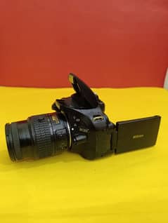 Nikon D5200 with 18-55mm VR lens