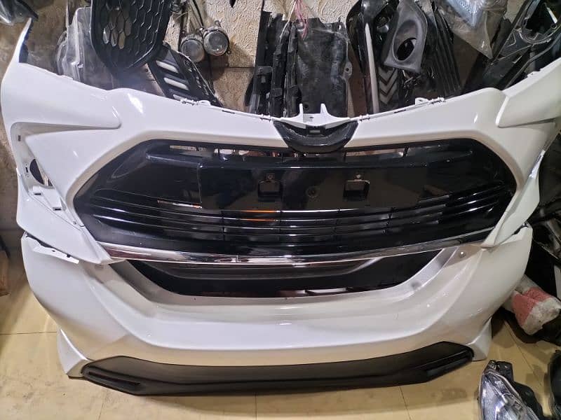 Toyota Corolla x 2022 model bumper complete available 1