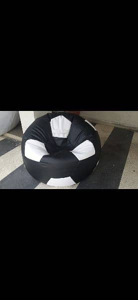 Bean bag sofas / parachute bean bag / football bean bag / Smiley 16