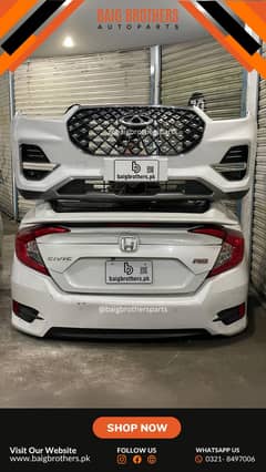 City Civic Haval H6 Mg Hs Kia Stonic Hyundai Tucson Bonnet Light Grill