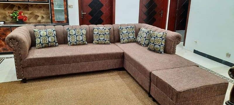 BRAND NEW L SHAPE SOFA SET 6