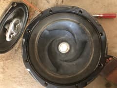 Kenwood Original Subwoofer with original solid audio speakers and amp