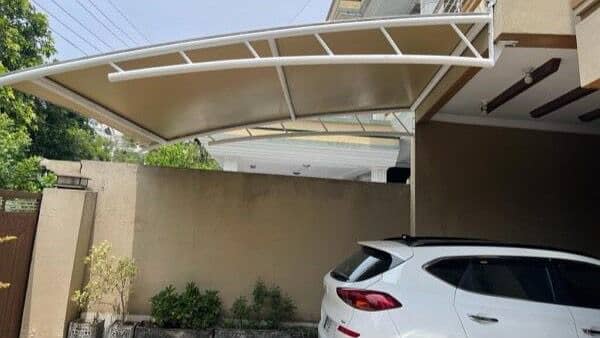 car shade/car parking shades/car tensile shades/car porch shade / she 3