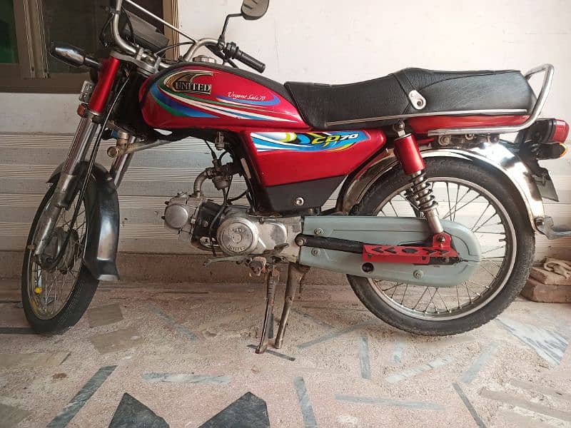 united 70cc new bike 10/10 condition 1