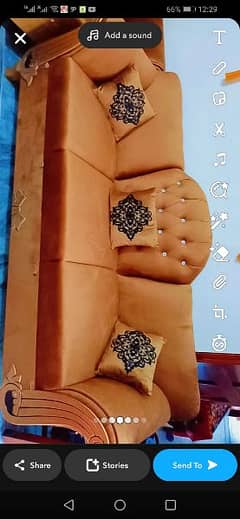 brand new luxury 6 seater sofa set 0