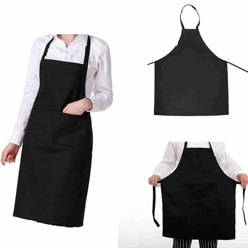 Custom Print - Adjustable Bib Apron Two Pockets 2