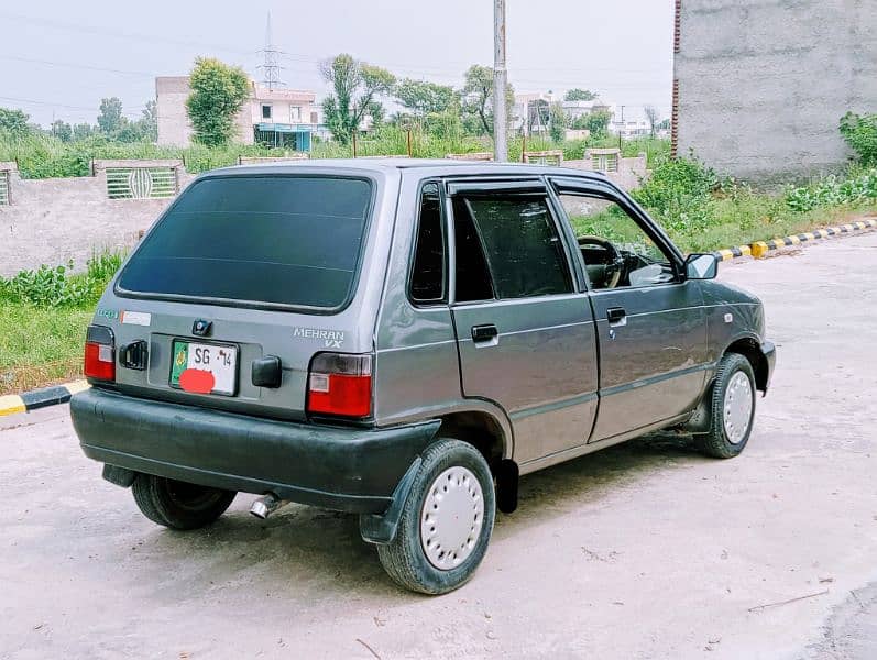 Suzuki Mehran Euro ll VX 2014 neet and clean car total genuine 7