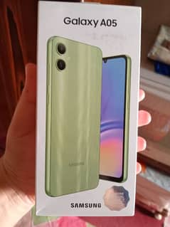 Samsung Galaxy A05 Green Color 4/64 Gb Just Box Open