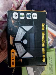 solar wall lamp