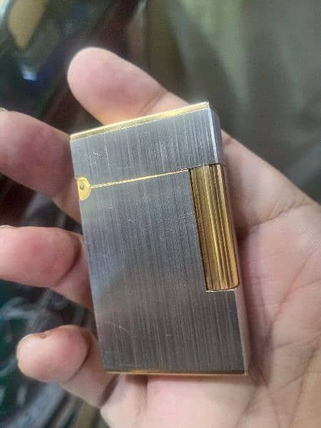 dupoint vinrtage White gold lighter 0