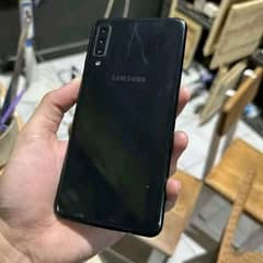 03237004371 Samsung Galaxy A750 6GB+2GB RAM 128GB storage side finger