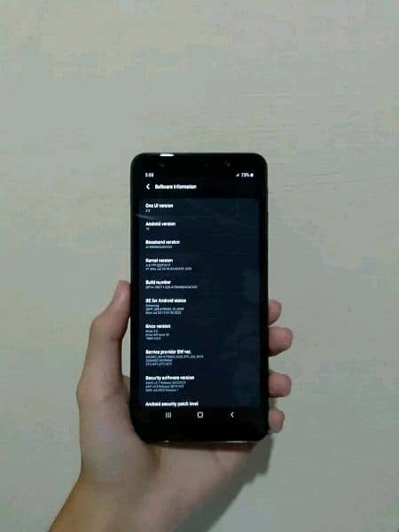 03237004371 Samsung Galaxy A750 6GB+2GB RAM 128GB storage side finger 3