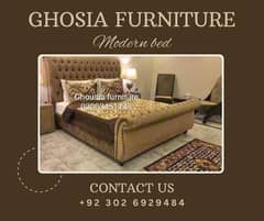 poshish Bed/cushion Bed/Bed dressing table/Double Bed/Single Bed