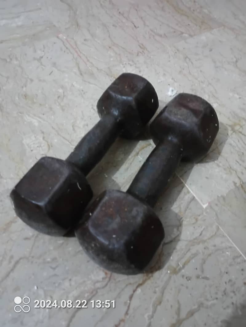 Ladies Dumbbells in Execellent Condition 2