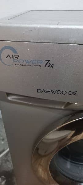 Daewoo washing machine + Dryer 3