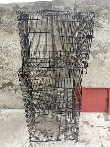 raw ya ringneck cage and lovebirds cages used condition 03258242951 3