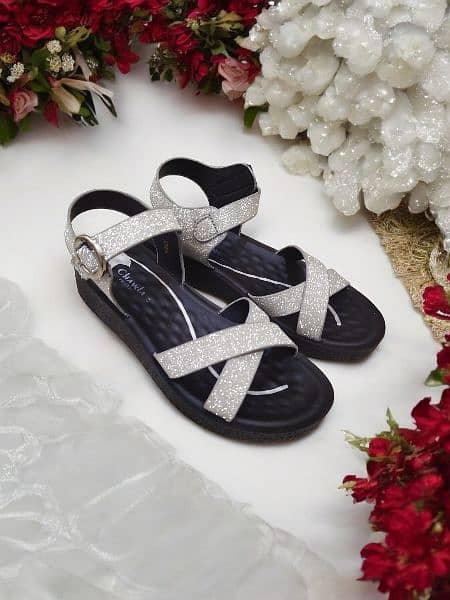 Sandals for girls || Waterproof fancy medicated sandals 0