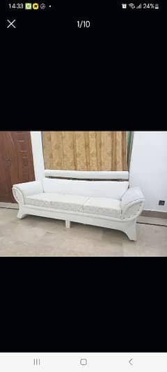 Urgent sale slightly used 10 Seater sofa set at cheap price