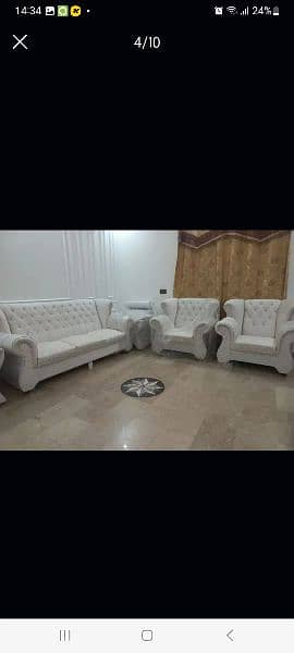 Urgent sale slightly used 10 Seater sofa set at cheap price 3