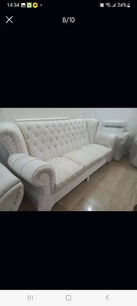 Urgent sale slightly used 10 Seater sofa set at cheap price 7