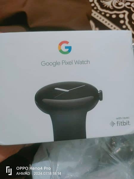 Google pixel watch just box open 0