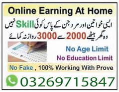 Online job available, Typing/Assignment/Data Entry/Ad posting etc