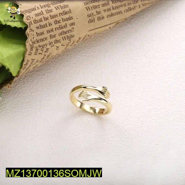 Golden Hug Ring(free home delivery) 1