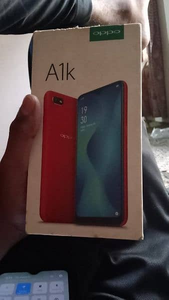 Oppo A1k with box good condition 4