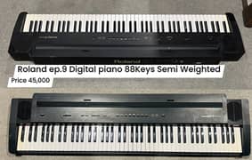 Roland ep. 9 Digital piano 88 Keys Semi weighted