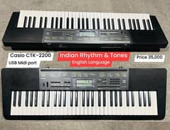 Casio Ctk-2200 Indian Tones & Rhythm Available