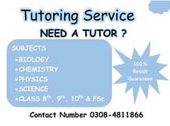 Best Home Tutor Available at Reasonable Fee