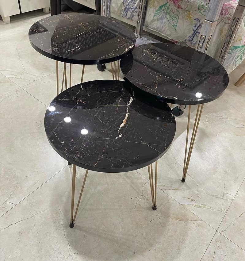 Console table Nesting table/center table /dining table/ round table 13