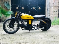 Zxmco cafe racer modified Honda 70cc 2017 color yellow For Sale