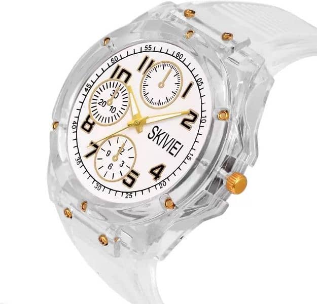 Transparent men watch (delivery available) 3