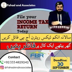 Tax Lawyer in Lahore | Tax Filing | Income Tax Return | Filer | FBR