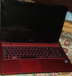 lenovo red colour laptop 0