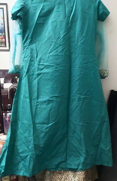 3pc sea green dress 2