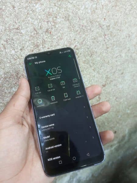 Infinix hot 10i 4/128 only. glass change exchange psssible 3