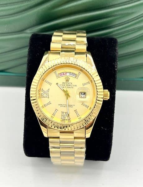 Rolex Watch with Day And Time 2