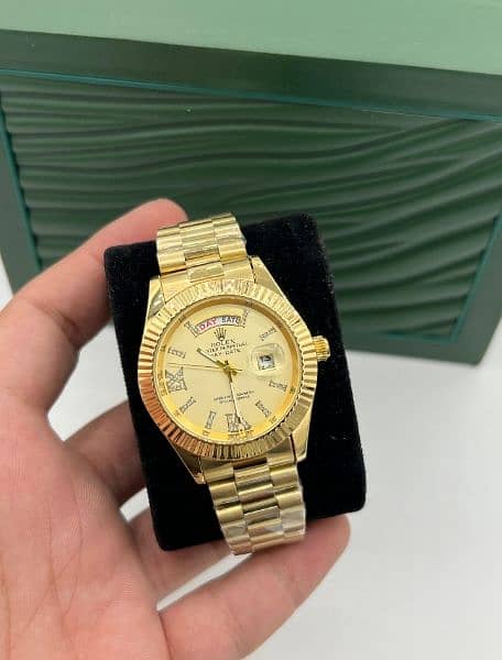 Rolex Watch with Day And Time 5