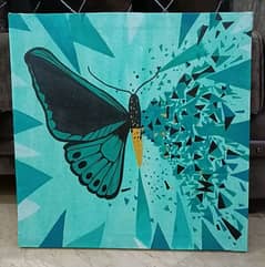 butterfly painting