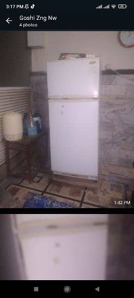 fridge for sale white clour 1