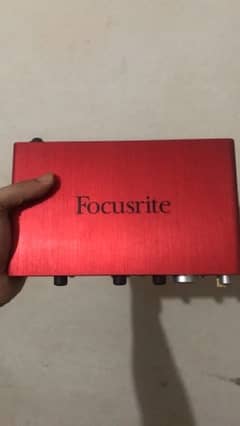 Scarlett Focusrite  Soundcard All The Studio Setup is up for sale