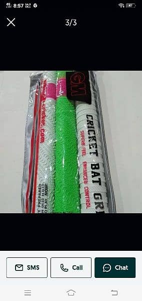 I am sell bat grip and tennis ball 6