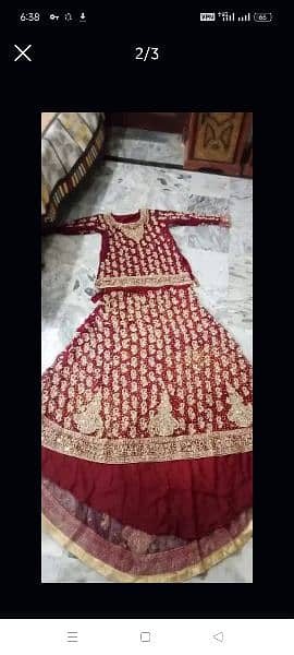 Barat bridal tail lehnga 1